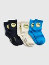 GAP Gap & Smiley® Ponožky 3 páry detské