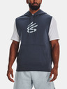 Under Armour Curry Fleece SLVLS Hoodie-GRY Mikina