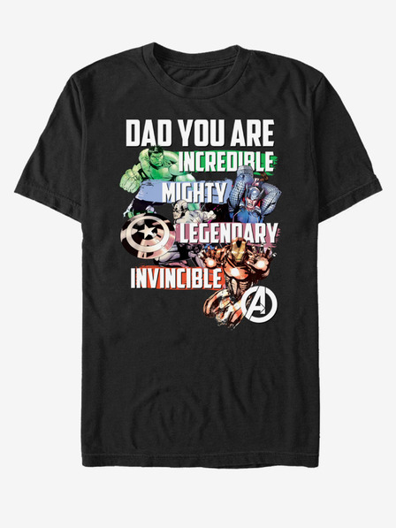 ZOOT.Fan Marvel Avenger Dad Tričko